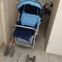 کالسکه بچه سالم و تمیز