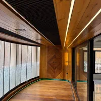 ترموود /نصب واجرایه ترموود/روف گاردن/سوناوجکوزی/