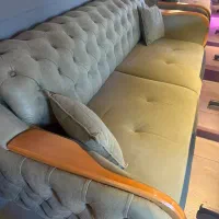 مبل چستر تخت شو در حد نو