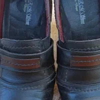 کفش چرم طبیعی سایز ۳۸ در حدنو