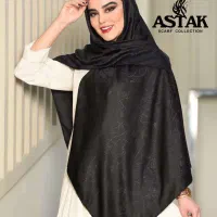 روسری ابریشم یونیک لمه دار