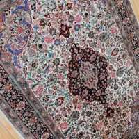 فرش ابریشم قم قدمت دار|فرش|تهران, الهیه|دیوار