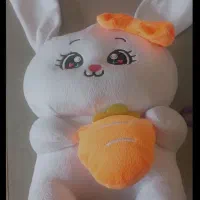 عروسک خرگوش خرس لبوبو دسته گل جا کلیدی