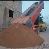 تریلی ماسه شسته شوشتر مستقیم نرم قرمز ۲۶تن|مصالح و تجهیزات ساختمان|خرمشهر, |دیوار