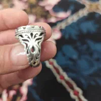 انگشتر نقره|کلکسیون اشیاء عتیقه|کرمانشاه, |دیوار