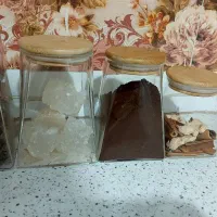 بانکه ی جای قند وچایی ترک بامبو۴عددی