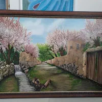 تابلو نقاشی رنگ روغن|تابلو، نقاشی، عکس|مشهد, امیر|دیوار
