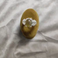 انگشتر زمرد و یاقوت زرد