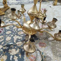 لوستر برنز 5شاخه|لوستر و چراغ آویز|تهران, بهداشت|دیوار