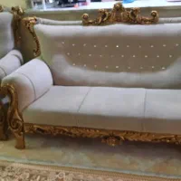 مبل سلطنتی  9نفره باکاناپه ونهارخوری ست6نفره|مبلمان خانگی و میز عسلی|گرگان, |دیوار