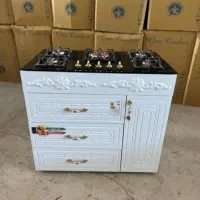 اجاق گاز رویه شیشه ایی فندک دار ۲ سال گارانتی