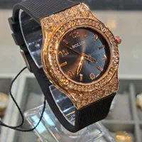 ساعت مچی هابلوت زنانه فول نگین A+ شرکتی(رنگبندی)