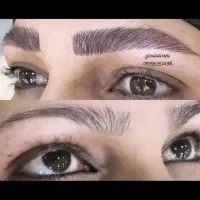 نیازمند مدل میکرو بلیدینگ ابرو ودکاپاژ لب رایگان