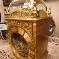 ساعت رومیزی موزیکال ریتم با گوی گردان دکوری شیک