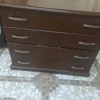 دراور چوبی بدون دستگیره