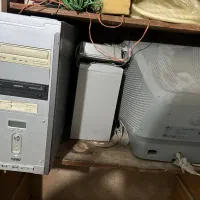 کامپیوتر ، مانیتور، بلندگو و میز کامپیوتر چوبی|رایانه رومیزی|گنبد کاووس, |دیوار