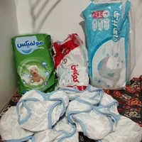 انواع پوشک بچه داعمی و یکبار مصرف (قابل شستشو)|اسباب و اثاث بچه|خورموج, |دیوار