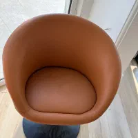 صندلی گردون چرم خوشرنگ مارک ونشیمن راحت به تعداد