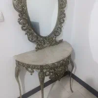 آینه شمعدان برنز