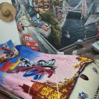 تخت نوجوان مدل ماشین به همراه تشک