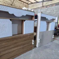 تولیدی تخت تکنفره چوبی و فلزی|تخت و سرویس خواب|تبریز, |دیوار