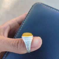انگشتر نقره سنگ یمن