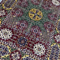 فرش دستباف گنبدی تمام کرک ۳/۵ متری ریزباف|فرش|مشکین‌دشت, |دیوار