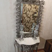 آینه کنسول غرق نگین|بوفه، ویترین، کنسول|مشهد, احمدآباد|دیوار