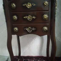 میز تلفنی چوبی