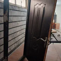 درب چوبی با چارچوب فلزی|مصالح و تجهیزات ساختمان|تهران, خانی آباد نو شمالی|دیوار