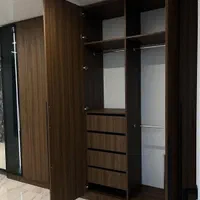 انواع کمد دیواری ام دی اف هایگلاس نئوکلاسیک|جاکفشی، کمد، دراور|خرم‌آباد, |دیوار