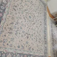 ۲ تخته فرش ۱۲ متری نخ ابریشم ۱۲۵۰شانه اردهال مشهد