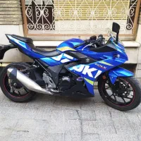 موتور سوزوکی GSX250R دوسیلندر 250cc پلاک ایران