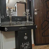 آینه شمعدان|آینه|ارومیه, |دیوار