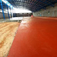 کف سازی صنعتی با ماله پروانه ای