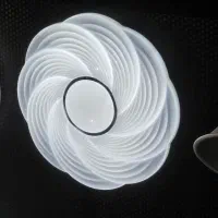 چراغ سقفی 100وات سه حالته کنترل دار|لامپ و چراغ|رودهن, |دیوار