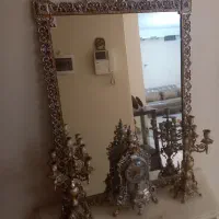 اینه شمعدان برنجی