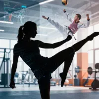 مربی فیتنس ( بدنسازی تکواندو و والیبال)