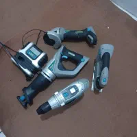 ست پنج تیکه ابزار شارژی