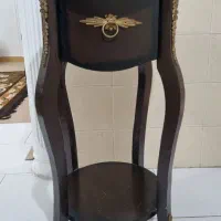 میز تلفن چوبی در حد نو