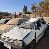 پراید چپ کرده مدل 89بیمه تا برج ده|خودرو سواری و وانت|قزوین, |دیوار