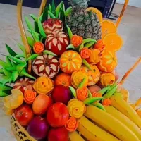 حکاکی و میوه ارایی|خدمات پذیرایی، مراسم|زنجان, |دیوار