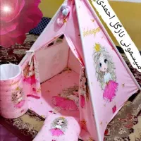 چادر سرخ پوستی|اسباب‌بازی بچه|بندر گناوه, |دیوار