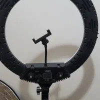رینگ لایت و رفلاکتور همراه پایه|دوربین عکاسی و فیلمبرداری|سهند, |دیوار