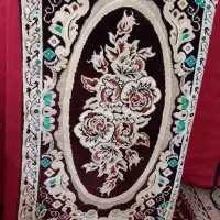 درختچه نخل و۶عدد پشتی یک میز ویک گل میز