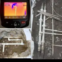 تاسیسات لوله کش تشخیص ترکیدگی رفع نم ترمیم نشتیابی