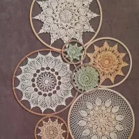 دیوارکوب.ماندالا.قلاببافی|صنایع دستی و سایر لوازم تزئینی|تهران, وحیدیه|دیوار