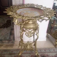 کنارسالنی میوه خوری برنزی برنجی پایه بلندنوی نو|صنایع دستی و سایر لوازم تزئینی|تهران, دریاچه شهدای خلیج فارس|دیوار