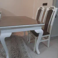 میز ناهار خوری|میز و صندلی غذاخوری|قم, بنیاد|دیوار