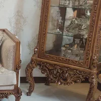 ویترین تمام چوب(چوب راش)